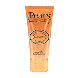 Pears Pure and Gentle Daily Cleansing Facewash  Mild Cleanser With Glycerine 60g